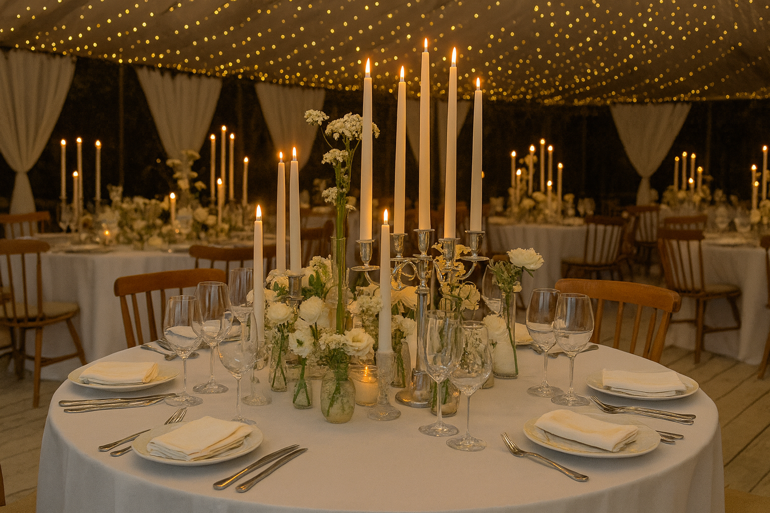 Iluminación velas decoración boda 2026 atmósfera íntima mágica tendencias decoración